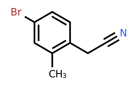 CAS 215800-05-8 | 2-(4-bromo-2-methylphenyl)acetonitrile