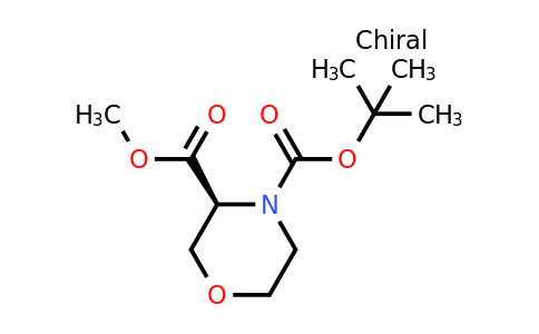 CAS 215917-98-9 | 4-tert-butyl 3-methyl (3S)-morpholine-3,4-dicarboxylate