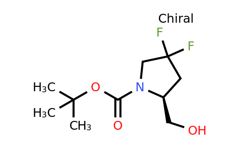 CAS 215918-21-1 | (S)-Tert-butyl 4,4-difluoro-2-(hydroxymethyl)pyrrolidine-1-carboxylate