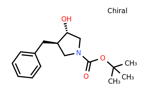 CAS 215922-82-0 | rac-tert-butyl (3R,4S)-3-benzyl-4-hydroxypyrrolidine-1-carboxylate