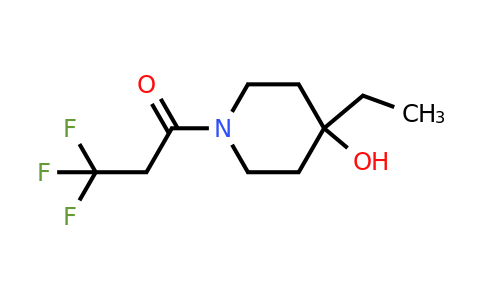 CAS 2159331-93-6 | 1-(4-ethyl-4-hydroxy-1-piperidyl)-3,3,3-trifluoro-propan-1-one
