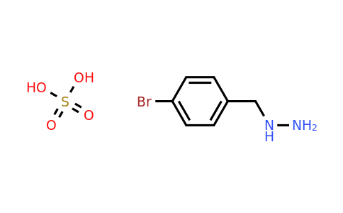 CAS 21599-64-4 | (4-Bromobenzyl)hydrazine sulfate