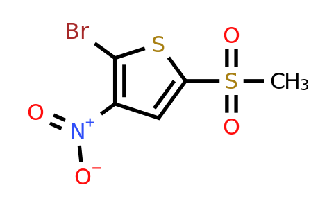 CAS 2160-54-5 | 2-bromo-5-methanesulfonyl-3-nitrothiophene