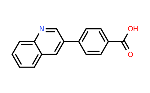 CAS 216059-94-8 | 4-(Quinolin-3-yl)benzoic acid