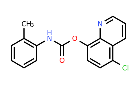 CAS 21617-00-5 | 5-Chloroquinolin-8-yl o-tolylcarbamate