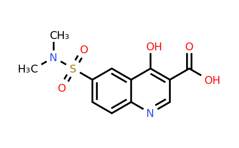 CAS 21626-54-0 | 6-(N,N-Dimethylsulfamoyl)-4-hydroxyquinoline-3-carboxylic acid