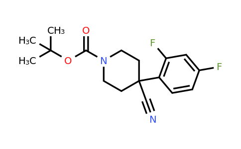 CAS 216311-12-5 | 1-Boc-4-cyano-4-(2,4-difluorophenyl)-piperidine