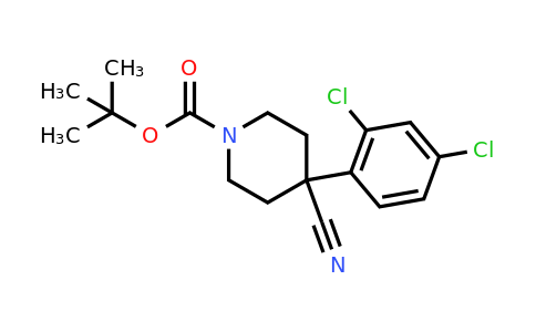 CAS 216311-18-1 | 1-Boc-4-cyano-4-(2,4-dichlorophenyl)-piperidine