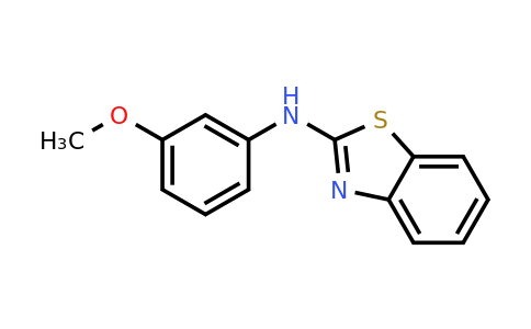 CAS 216502-43-1 | N-(3-methoxyphenyl)-1,3-benzothiazol-2-amine