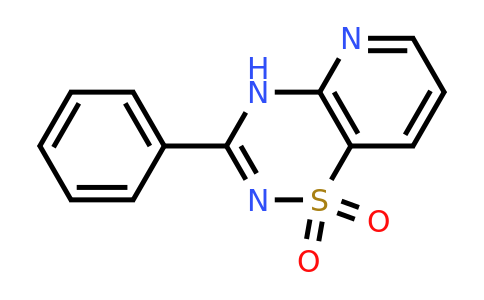 CAS 216507-85-6 | 3-Phenyl-4H-1lambda6-pyrido[2,3-e][1,2,4]thiadiazine-1,1-dione