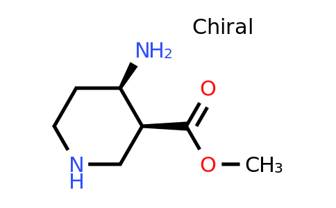 CAS 2165400-62-2 | methyl (3S,4R)-4-aminopiperidine-3-carboxylate