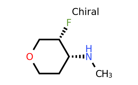 CAS 2165419-16-7 | (3R,4R)-3-fluoro-N-methyl-tetrahydropyran-4-amine