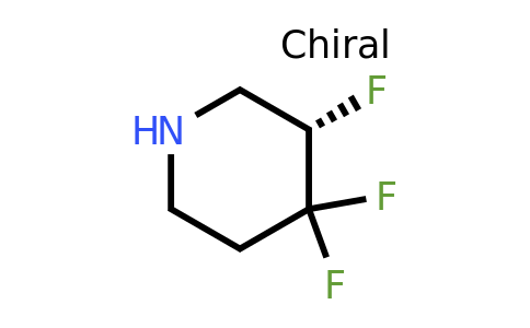 CAS 2165438-36-6 | (3S)-3,4,4-trifluoropiperidine