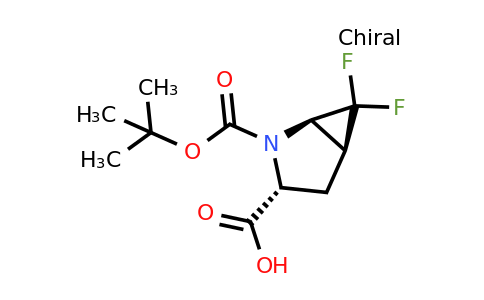 CAS 2165441-36-9 | (1R,3R,5S)-2-[(tert-butoxy)carbonyl]-6,6-difluoro-2-azabicyclo[3.1.0]hexane-3-carboxylic acid