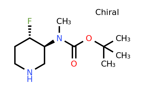 CAS 2165474-22-4 | tert-butyl N-[(3S,4S)-4-fluoropiperidin-3-yl]-N-methylcarbamate