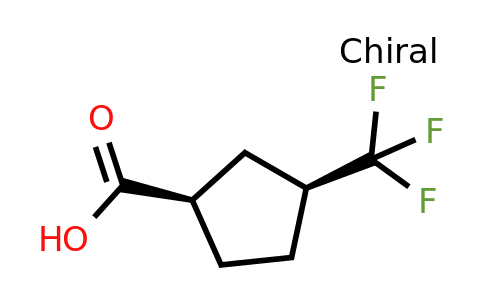 CAS 2165483-38-3 | (1R,3S)-3-(trifluoromethyl)cyclopentane-1-carboxylic acid