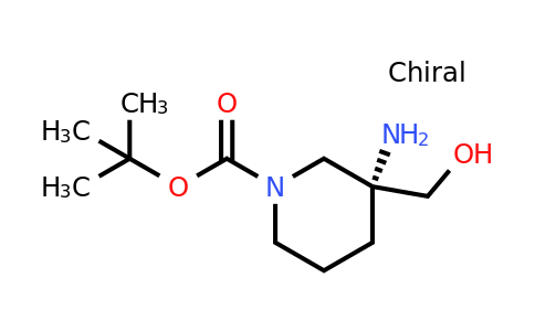 CAS 2165517-36-0 | tert-butyl (3R)-3-amino-3-(hydroxymethyl)piperidine-1-carboxylate