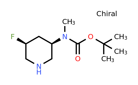 CAS 2165544-56-7 | tert-butyl N-[(3R,5S)-5-fluoropiperidin-3-yl]-N-methylcarbamate