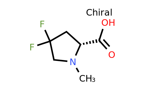 CAS 2165571-42-4 | (2R)-4,4-difluoro-1-methylpyrrolidine-2-carboxylic acid