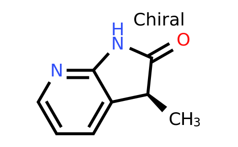 CAS 2165609-06-1 | (3S)-3-methyl-1H,2H,3H-pyrrolo[2,3-b]pyridin-2-one