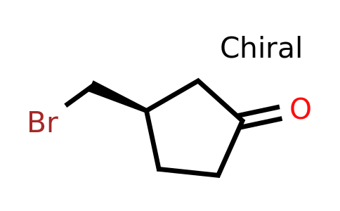 CAS 2165611-11-8 | (3R)-3-(bromomethyl)cyclopentan-1-one