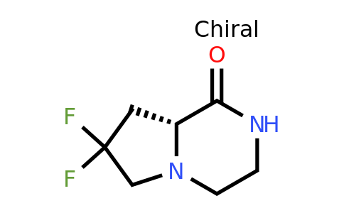 CAS 2165628-91-9 | (8aR)-7,7-difluoro-octahydropyrrolo[1,2-a]piperazin-1-one