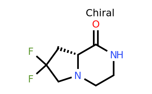 (8aR)-7,7-difluoro-octahydropyrrolo[1,2-a]piperazin-1-one