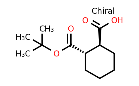 CAS 2165643-15-0 | (1S,2S)-2-(tert-Butoxycarbonyl)cyclohexanecarboxylic acid
