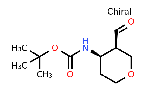 CAS 2165680-22-6 | tert-butyl N-[(3R,4R)-3-formyltetrahydropyran-4-yl]carbamate