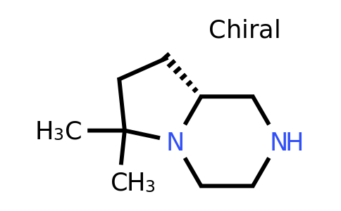 CAS 2165687-60-3 | (8aR)-6,6-dimethyl-octahydropyrrolo[1,2-a]piperazine