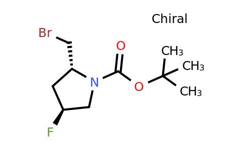 CAS 2165715-72-8 | tert-butyl (2R,4S)-2-(bromomethyl)-4-fluoropyrrolidine-1-carboxylate