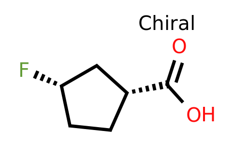 CAS 2165716-33-4 | (1R,3S)-3-fluorocyclopentane-1-carboxylic acid