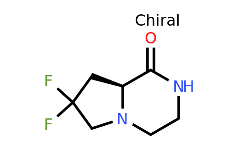 CAS 2165723-63-5 | (8aS)-7,7-difluoro-octahydropyrrolo[1,2-a]piperazin-1-one