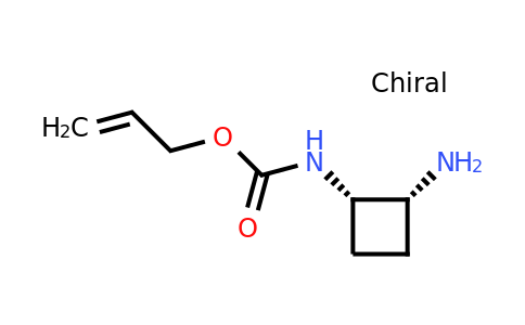 CAS 2165761-47-5 | (rel)-prop-2-en-1-yl N-[(1S,2R)-2-aminocyclobutyl]carbamate