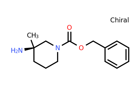 CAS 2165763-97-1 | benzyl (3R)-3-amino-3-methylpiperidine-1-carboxylate