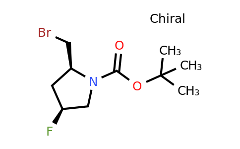 CAS 2165773-57-7 | tert-butyl (2S,4S)-2-(bromomethyl)-4-fluoropyrrolidine-1-carboxylate
