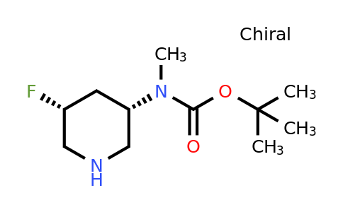 CAS 2165780-51-6 | tert-butyl N-[(3S,5R)-5-fluoropiperidin-3-yl]-N-methylcarbamate