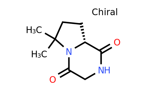 CAS 2165780-97-0 | (8aR)-6,6-dimethyl-octahydropyrrolo[1,2-a]piperazine-1,4-dione