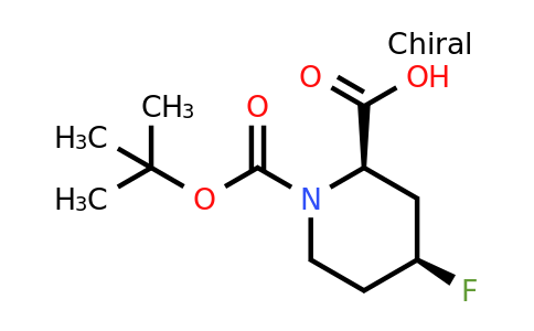 CAS 2165801-50-1 | (2R,4S)-1-[(tert-butoxy)carbonyl]-4-fluoropiperidine-2-carboxylic acid