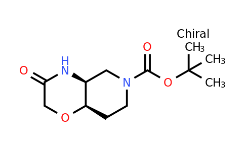CAS 2165809-70-9 | tert-butyl (4aS,8aR)-3-oxo-4,4a,5,7,8,8a-hexahydropyrido[4,3-b][1,4]oxazine-6-carboxylate