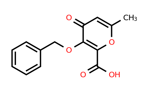 CAS 216581-47-4 | 3-(benzyloxy)-6-methyl-4-oxo-4H-pyran-2-carboxylic acid