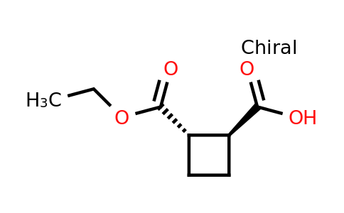 CAS 2165813-68-1 | (1S,2S)-2-ethoxycarbonylcyclobutanecarboxylic acid