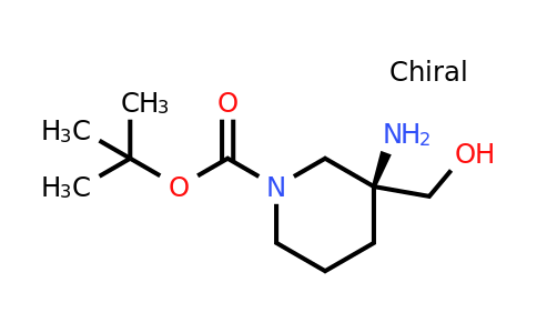 CAS 2165819-60-1 | tert-butyl (3S)-3-amino-3-(hydroxymethyl)piperidine-1-carboxylate