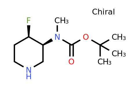 CAS 2165828-71-5 | tert-butyl N-[(3S,4R)-4-fluoropiperidin-3-yl]-N-methylcarbamate