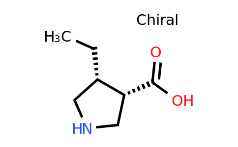 CAS 2165847-01-6 | (3S,4R)-4-ethylpyrrolidine-3-carboxylic acid