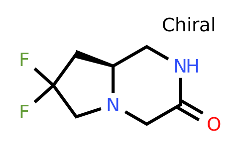 CAS 2165857-40-7 | (8aS)-7,7-difluoro-octahydropyrrolo[1,2-a]piperazin-3-one