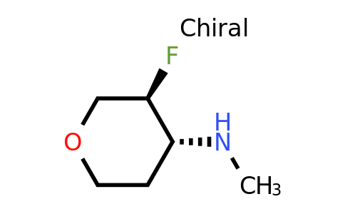 CAS 2165859-38-9 | (3S,4R)-3-fluoro-N-methyl-tetrahydropyran-4-amine