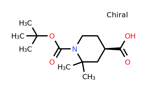 CAS 2165879-05-8 | (4R)-1-tert-butoxycarbonyl-2,2-dimethyl-piperidine-4-carboxylic acid