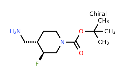 CAS 2165882-90-4 | tert-butyl (3S,4S)-4-(aminomethyl)-3-fluoropiperidine-1-carboxylate