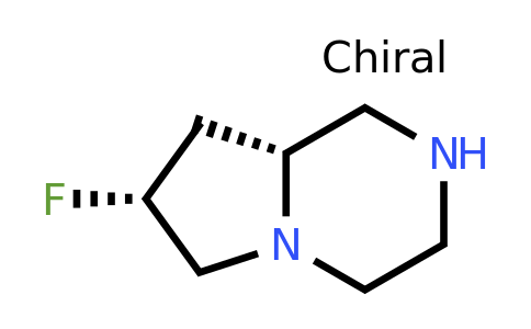 CAS 2165888-46-8 | (7R,8aR)-7-fluoro-octahydropyrrolo[1,2-a]piperazine